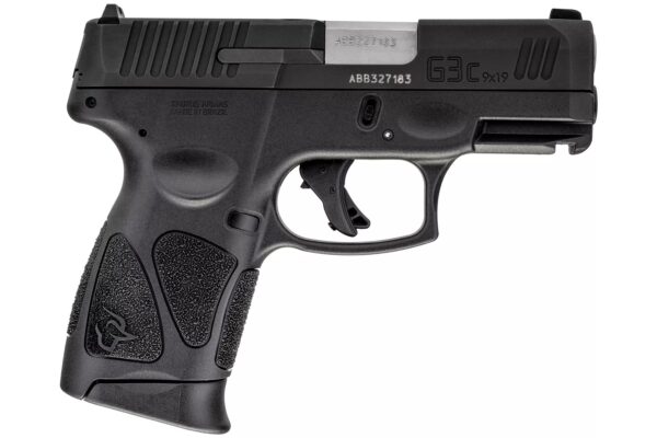 Taurus G3C Compact Pistol - Black | 9mm | 3.2" Barrel | 10rd | MA Compliant