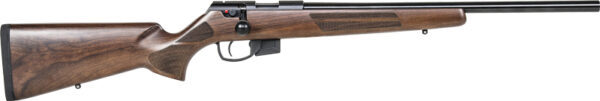ANSCHUTZ 1761 D HB 17HMR - 20" BLUED/WALNUT CLASSIC