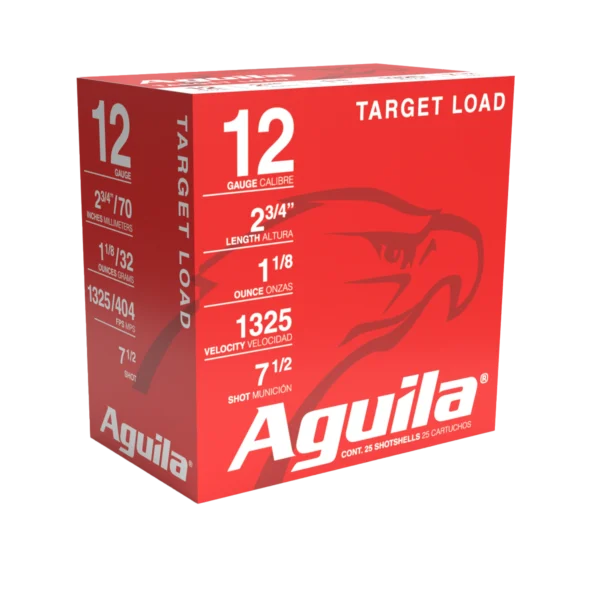AGUILA 12G 2 3/4" 1-1/8 HV 7.5 25RD BX 10 BXS PER CS